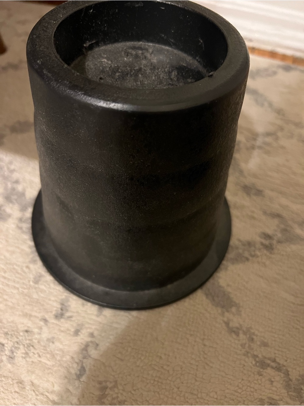 Black Rubber Furniture Riser